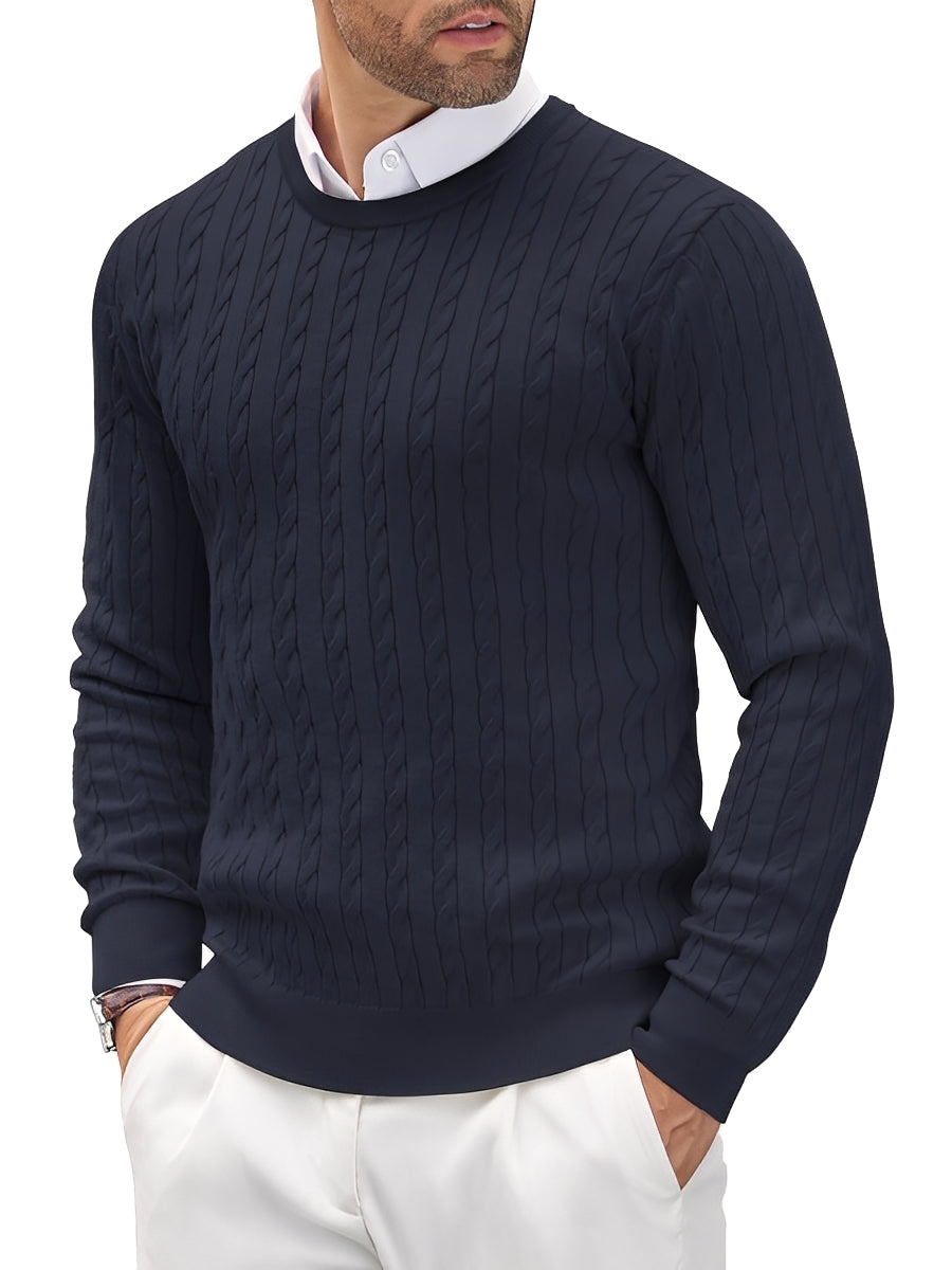 Cevori Stylish Slim Fit Knitted Jumper