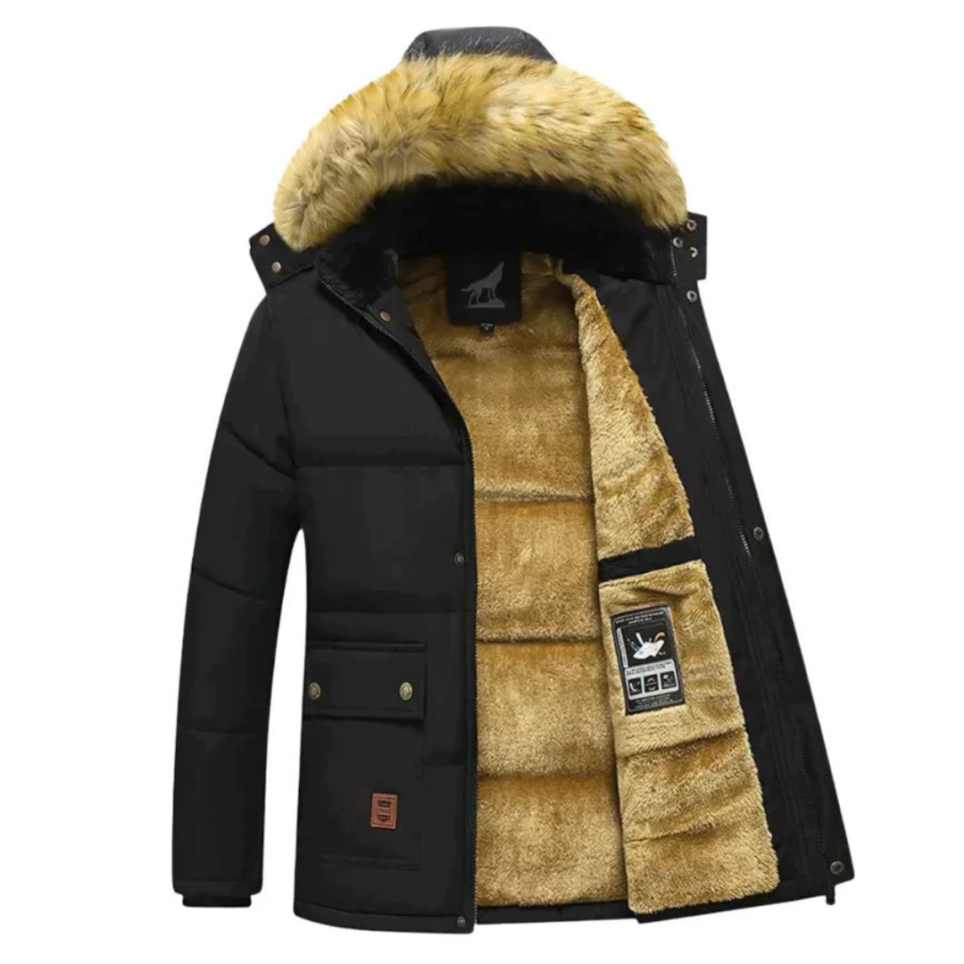 Cevori Warm Winter Parka - Hooded Style