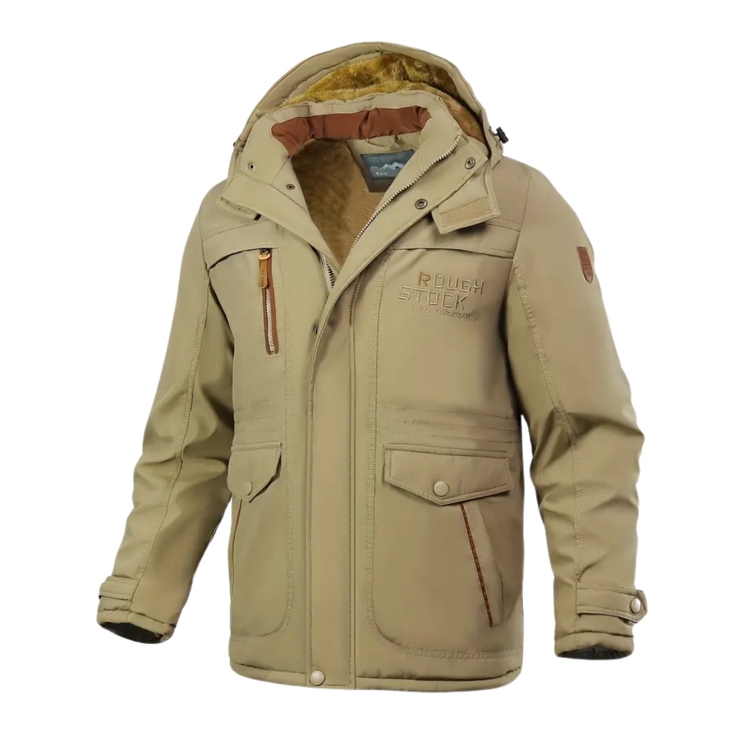 Cevori Plush Lined Hood Winter Jacket