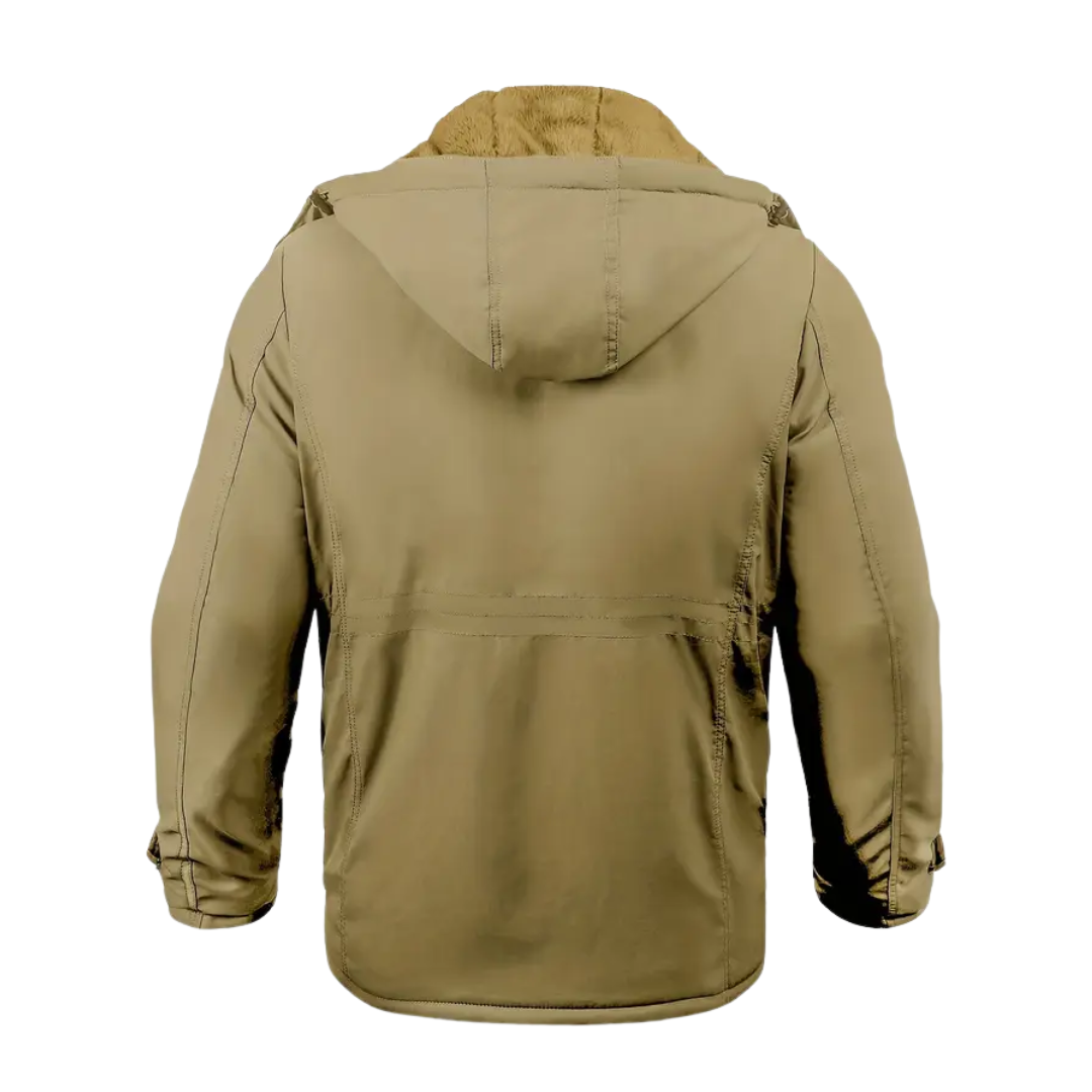 Cevori Plush Lined Hood Winter Jacket