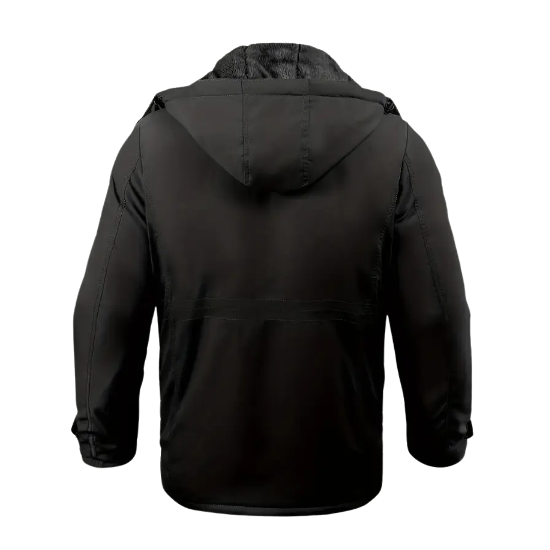 Cevori Plush Lined Hood Winter Jacket