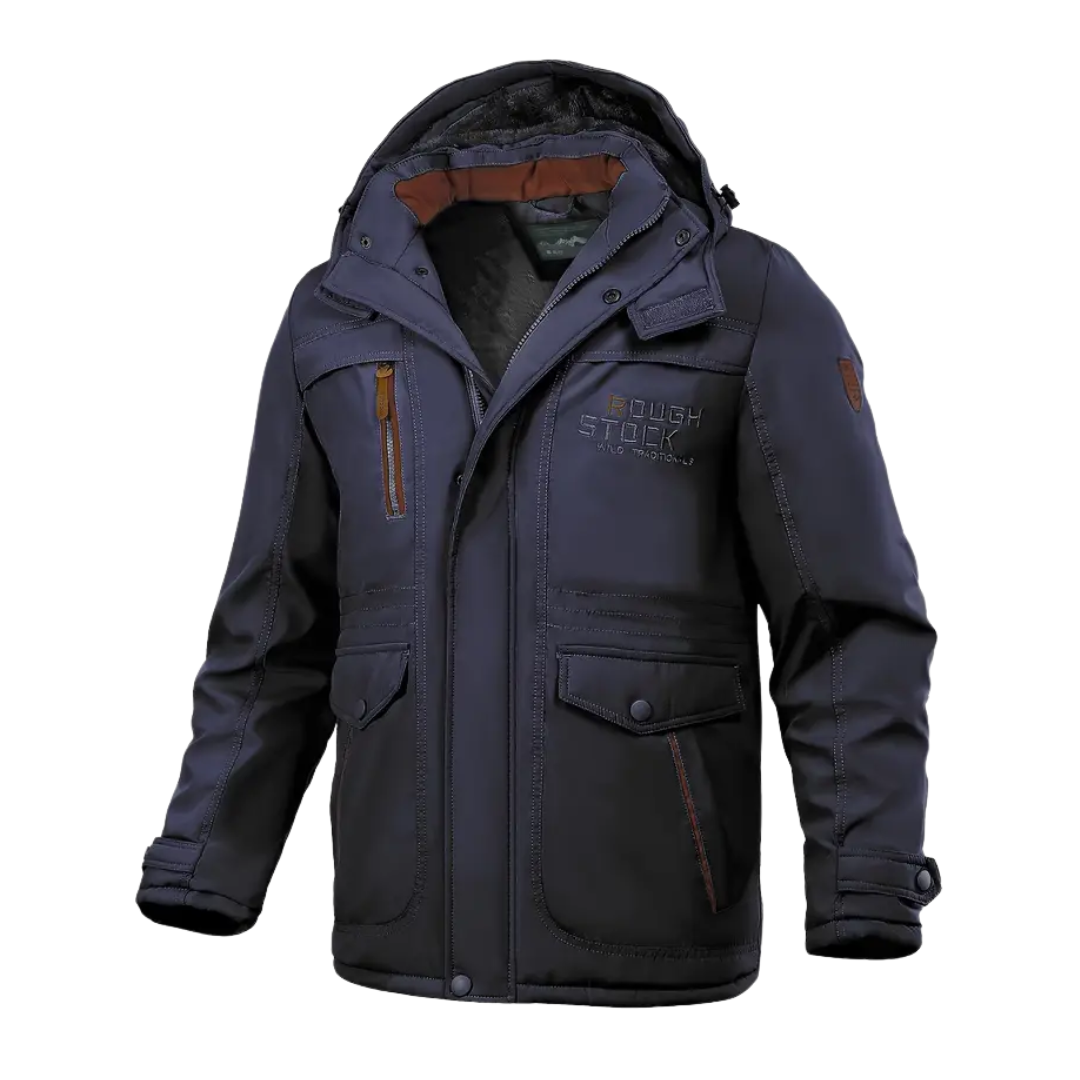Cevori Plush Lined Hood Winter Jacket