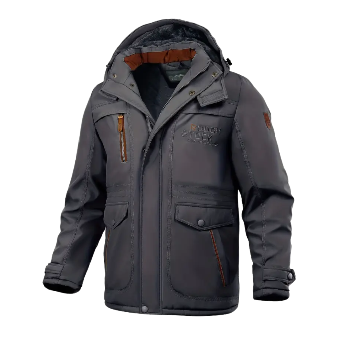 Cevori Plush Lined Hood Winter Jacket