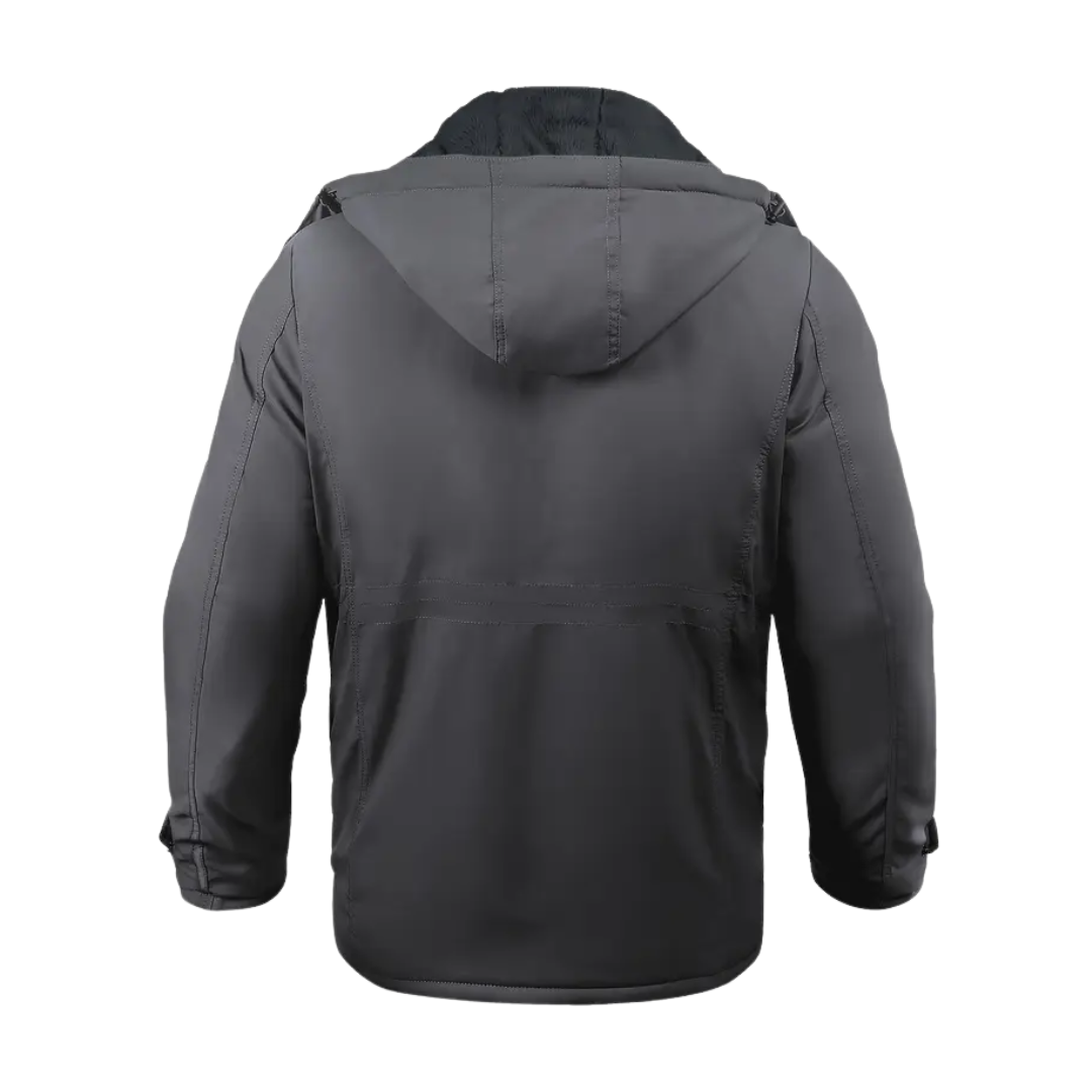 Cevori Plush Lined Hood Winter Jacket