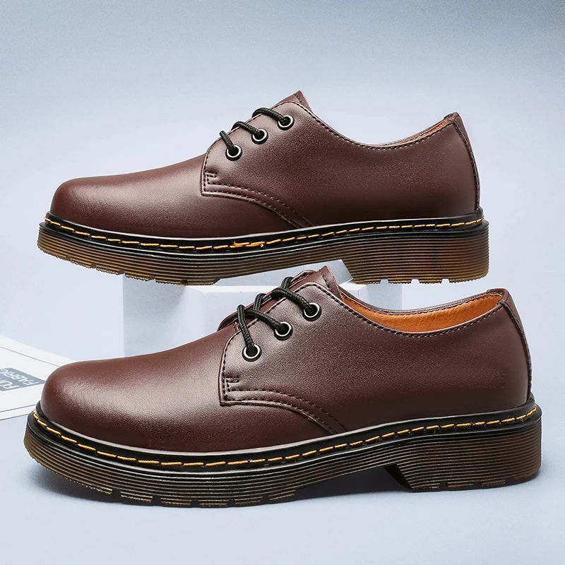 Cevori Classic Smooth Leather Oxford Shoes