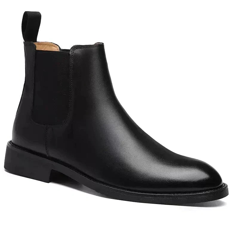 Cevori Calf Suede Chelsea Boots
