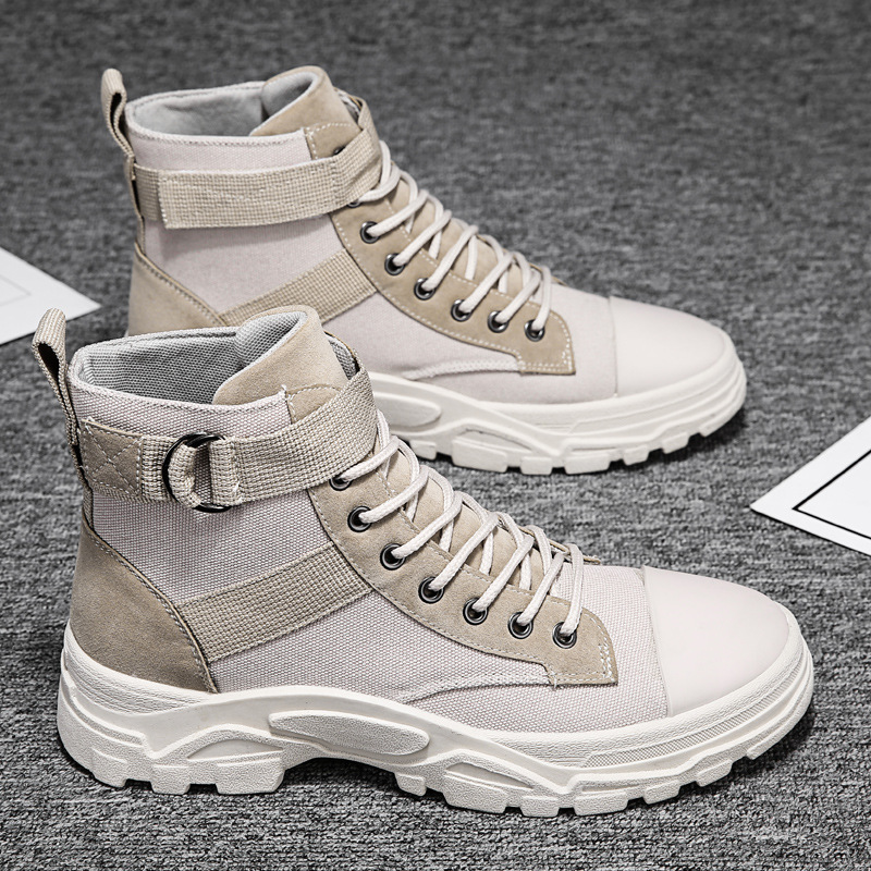 Cevori Chunky Sole Ankle Boots