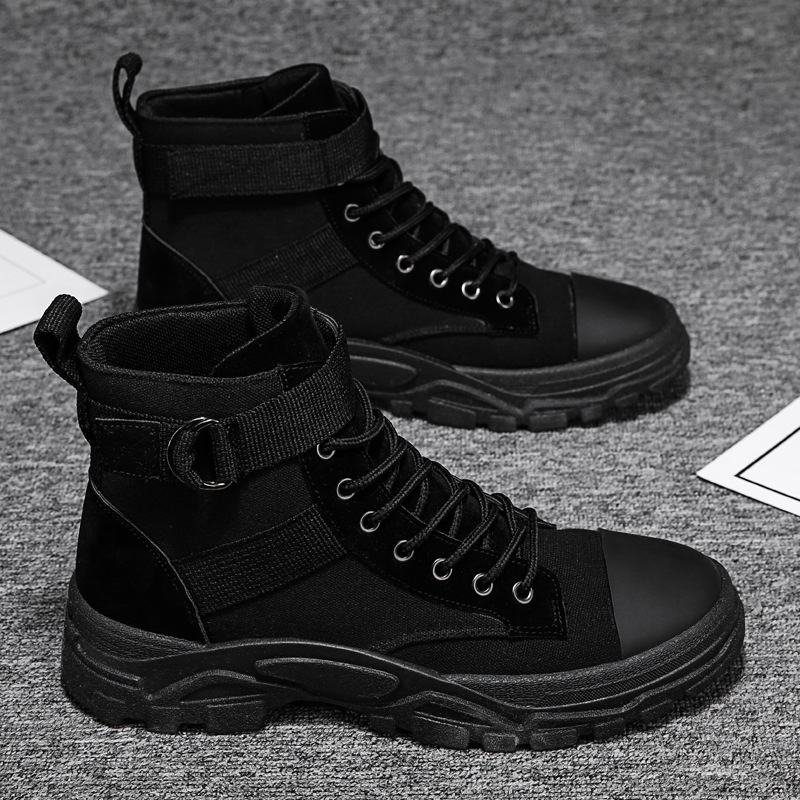 Cevori Chunky Sole Ankle Boots