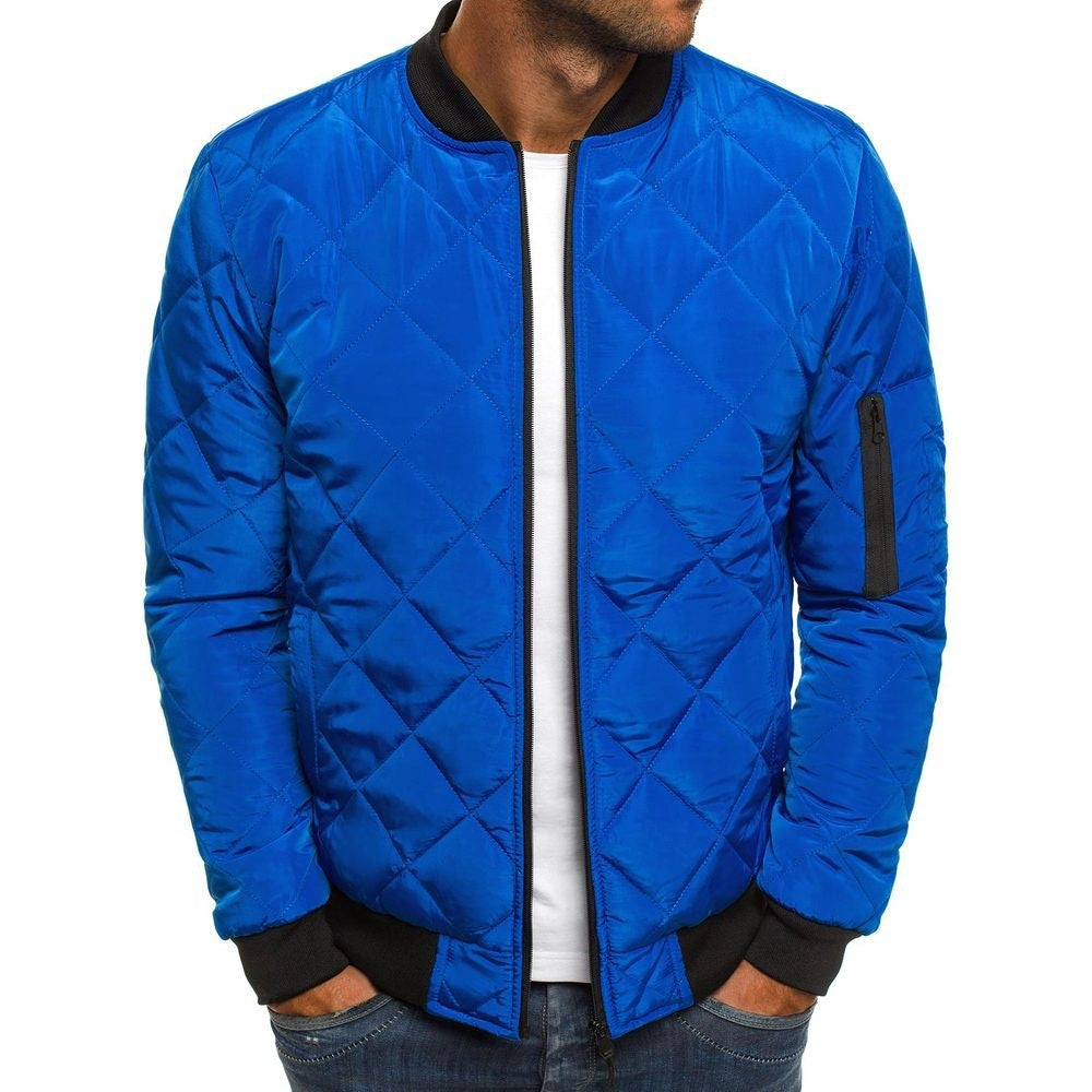 Cevori Quilted Lightweight Bomber Jacket