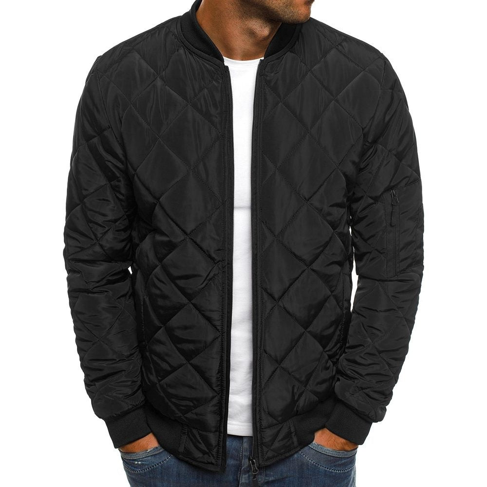 Cevori Quilted Lightweight Bomber Jacket