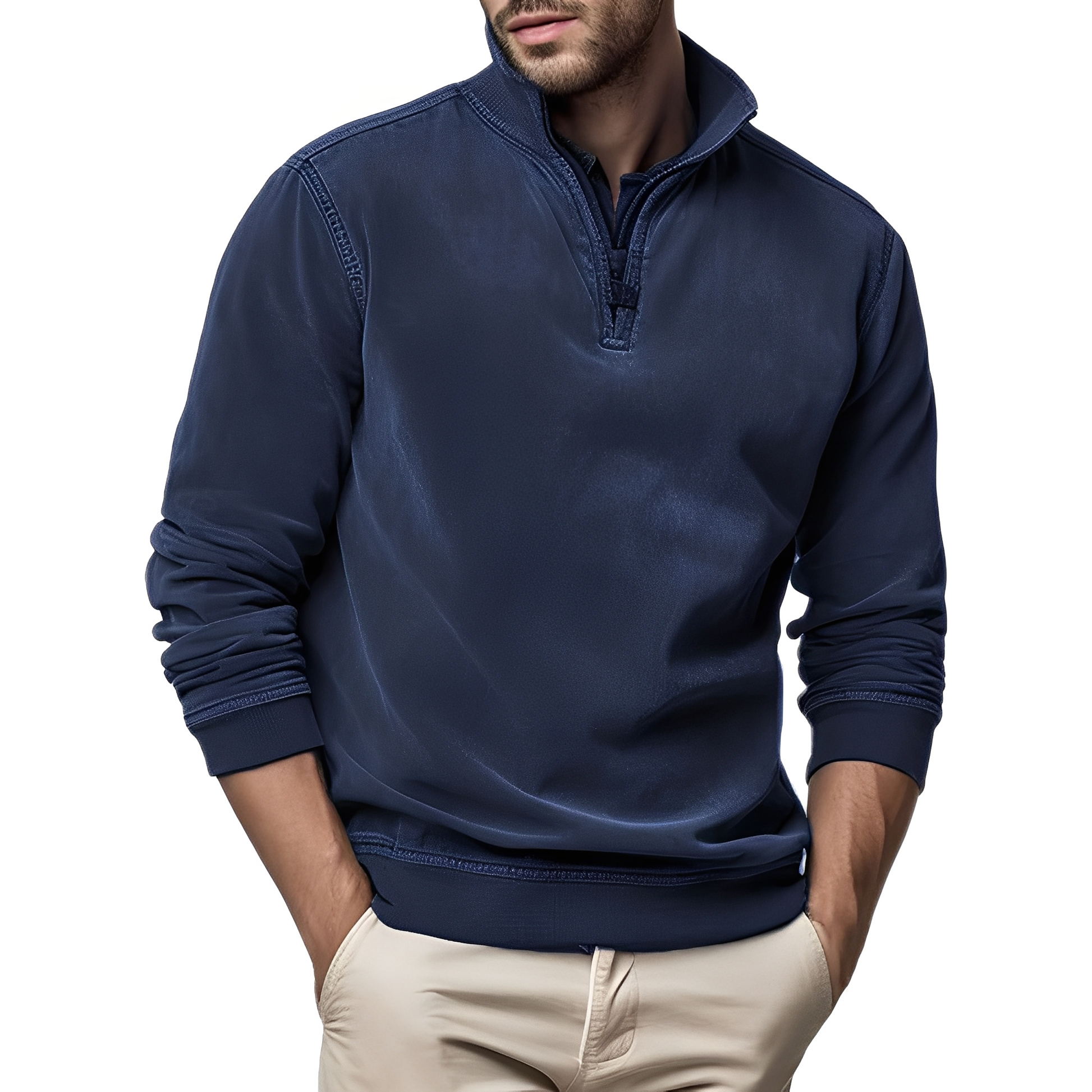 Cevori Washed Fleece Jumper