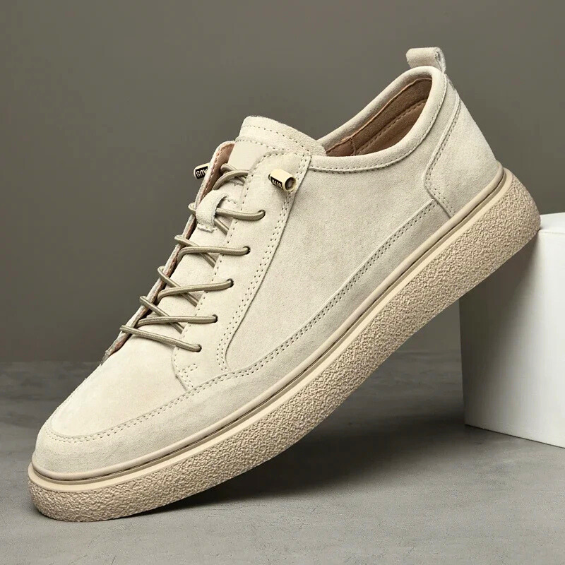 Cevori Casual Style Suede Sneakers