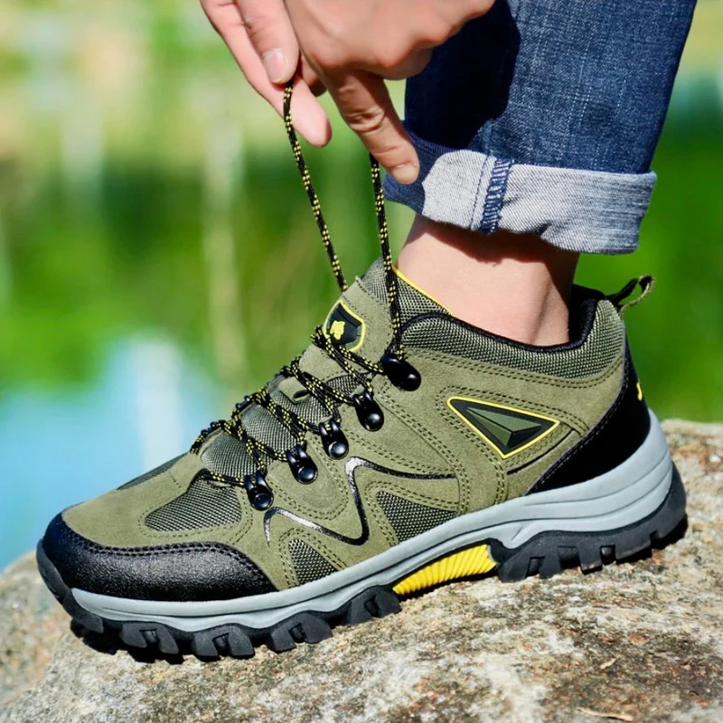 Cevori Durable & Comfortable Lace-Up Hiking Shoes