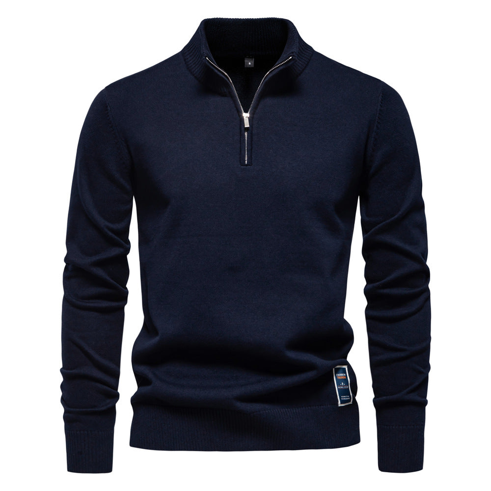 Cevori Casual Style Slim-Fit Knitted Jumper