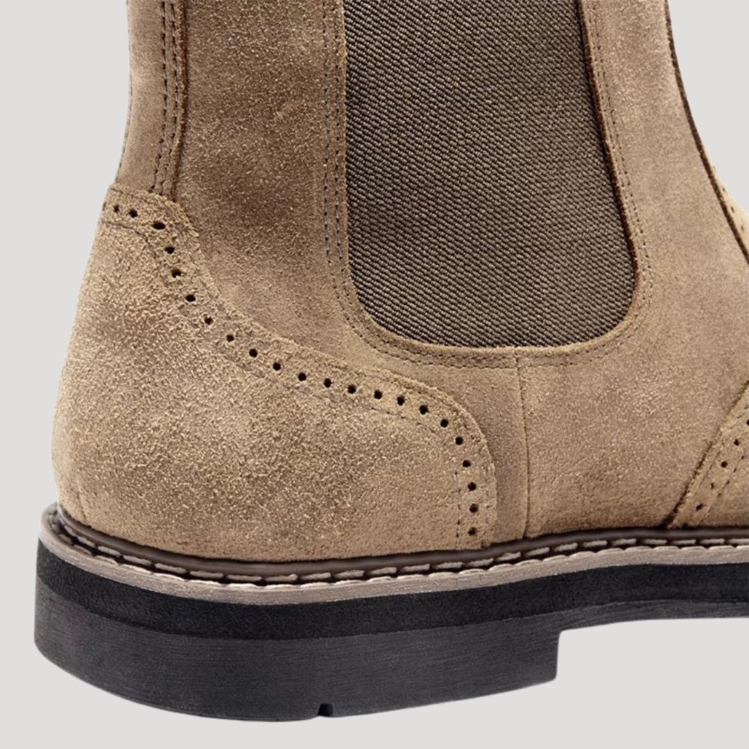 Cevori Waterproof Leather Chelsea Ankle Boots