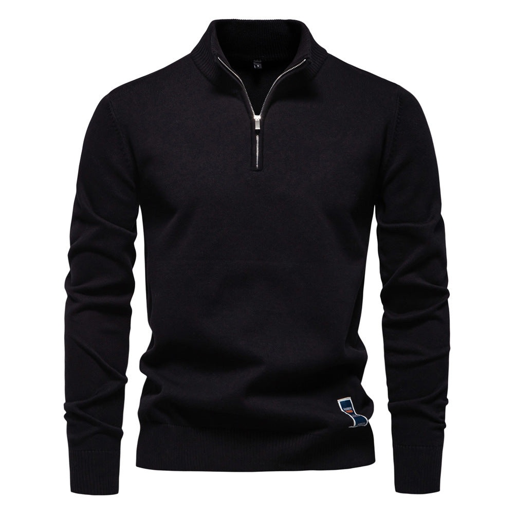 Cevori Casual Style Slim-Fit Knitted Jumper