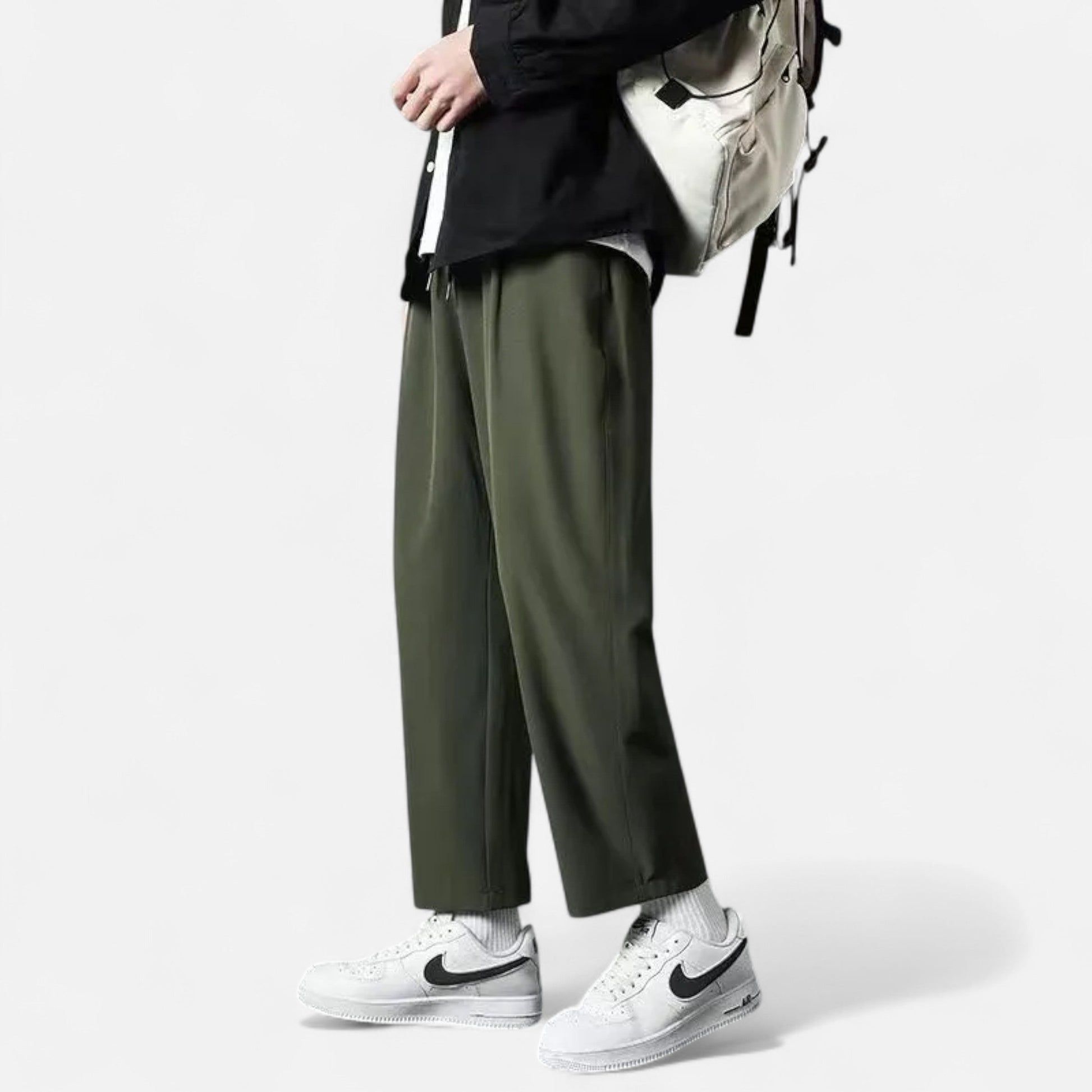 Cevori Lightweight Straight-Leg Trousers