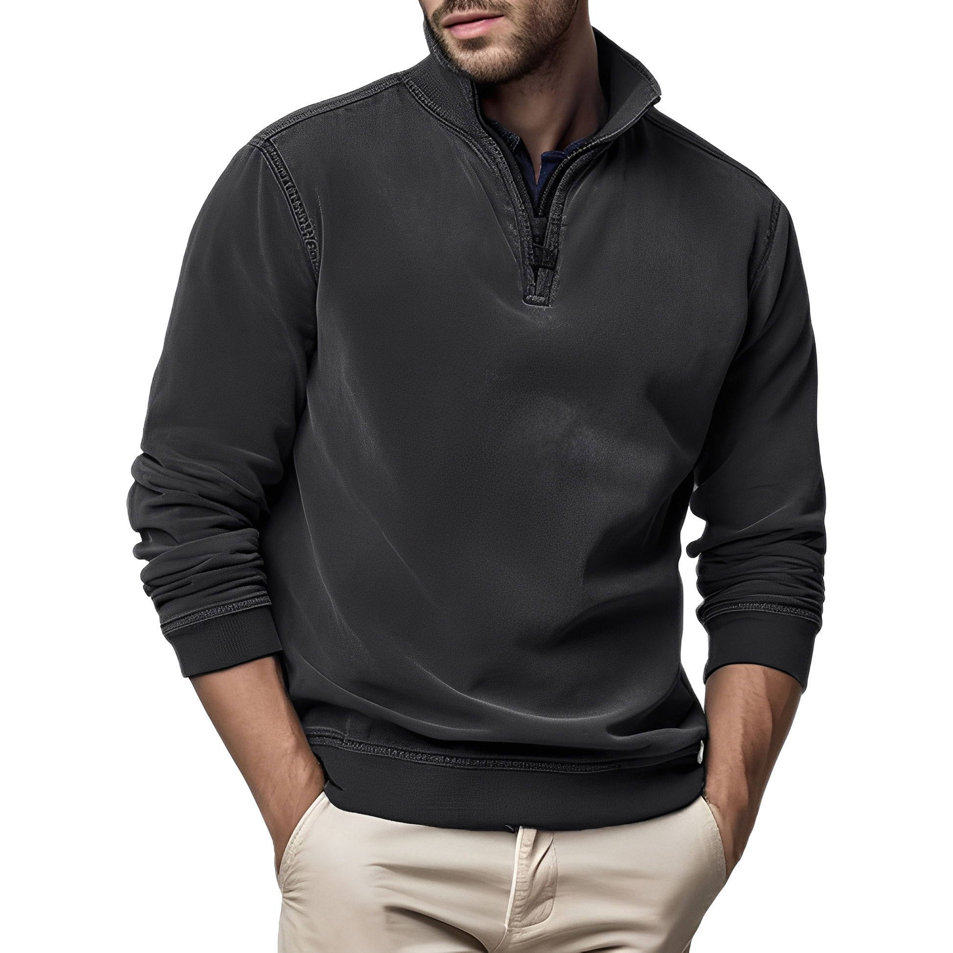 Cevori Washed Fleece Jumper