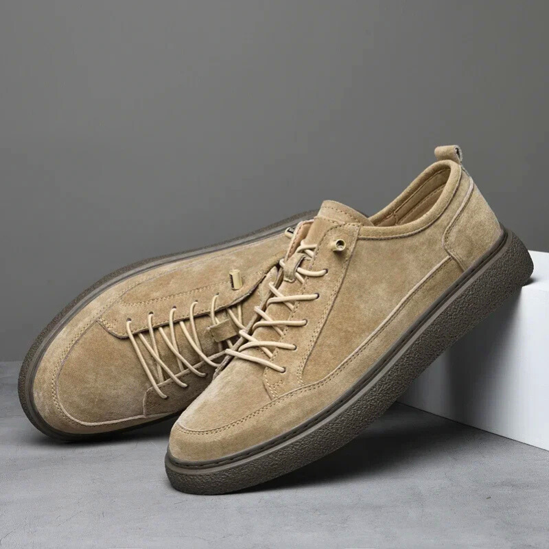 Cevori Casual Style Suede Sneakers