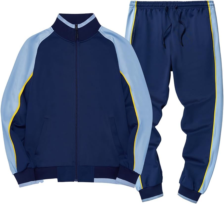 Cevori Full-Zip Jacket & Pants Tracksuit Set