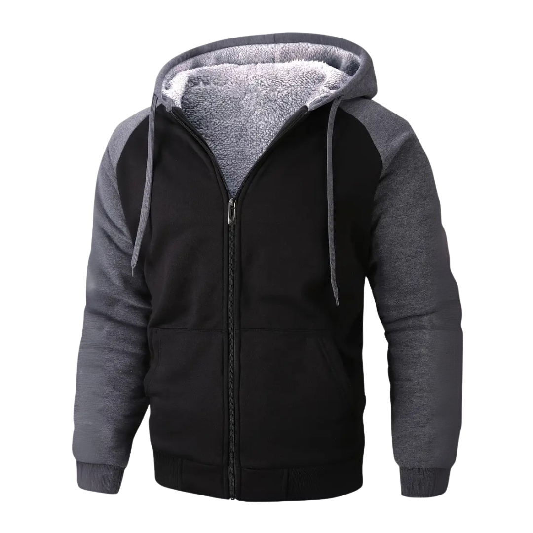 Cevori Fleece Lined Sherpa Hoodie