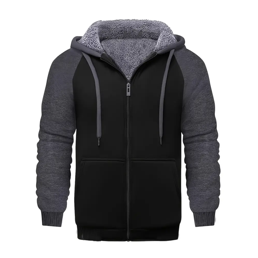 Cevori Fleece Lined Sherpa Hoodie