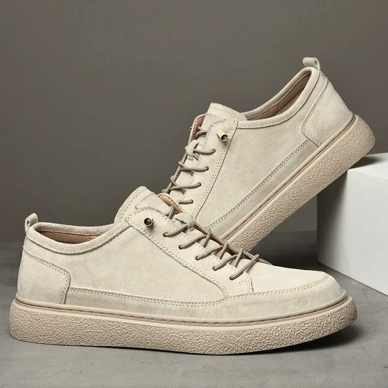 Cevori Casual Style Suede Sneakers