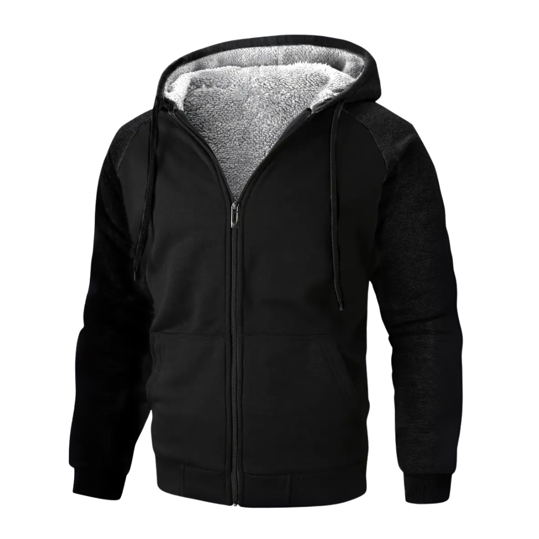 Cevori Fleece Lined Sherpa Hoodie