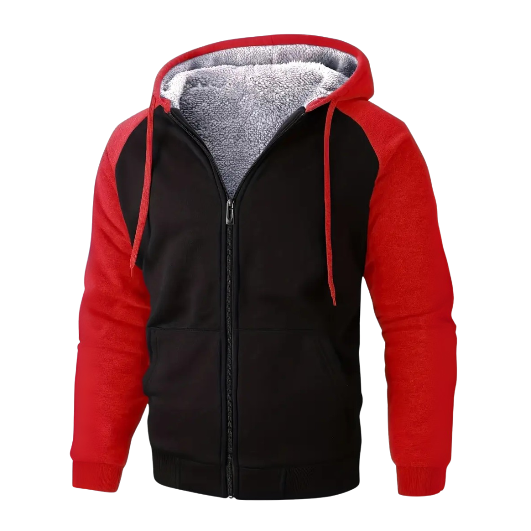 Cevori Fleece Lined Sherpa Hoodie