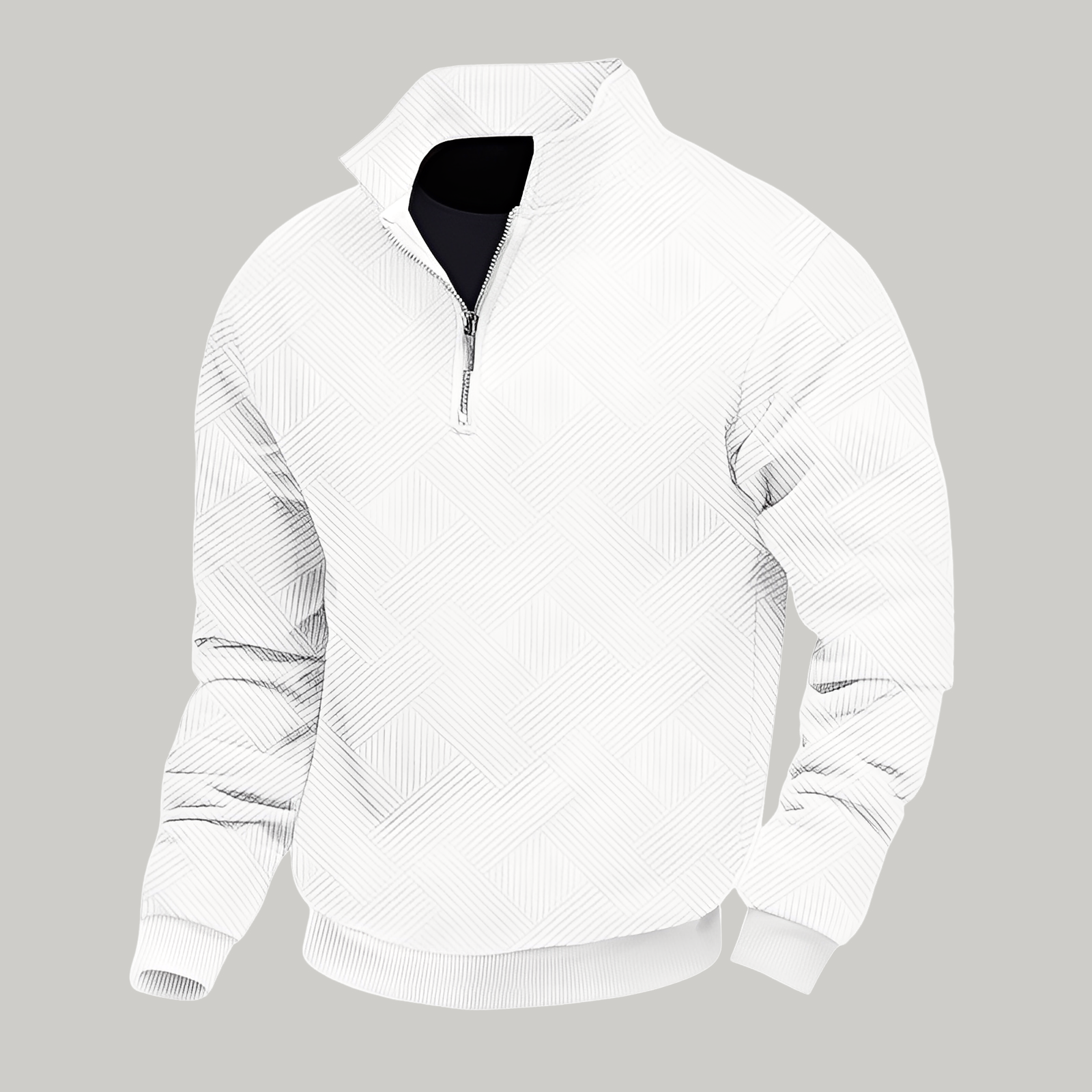 Cevori Casual Half Zip Pullover
