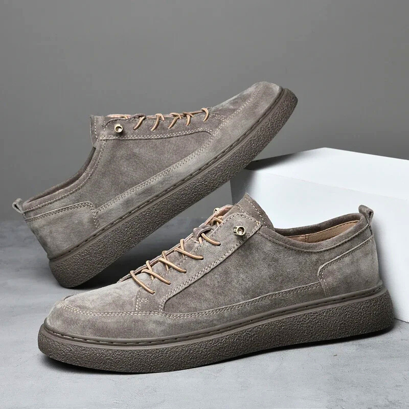 Cevori Casual Style Suede Sneakers