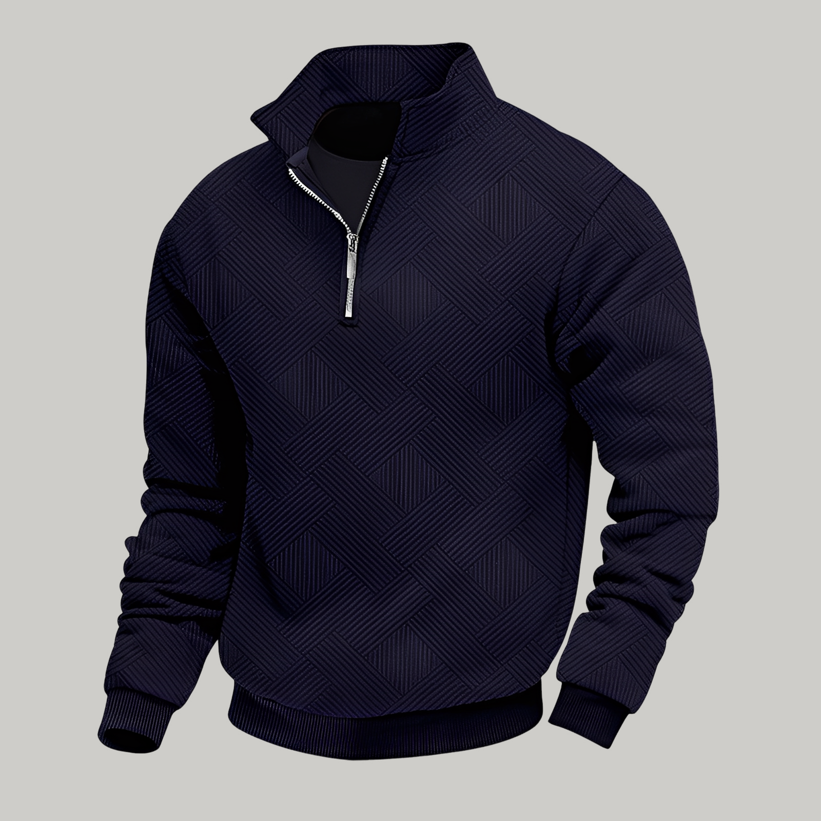 Cevori Casual Half Zip Pullover