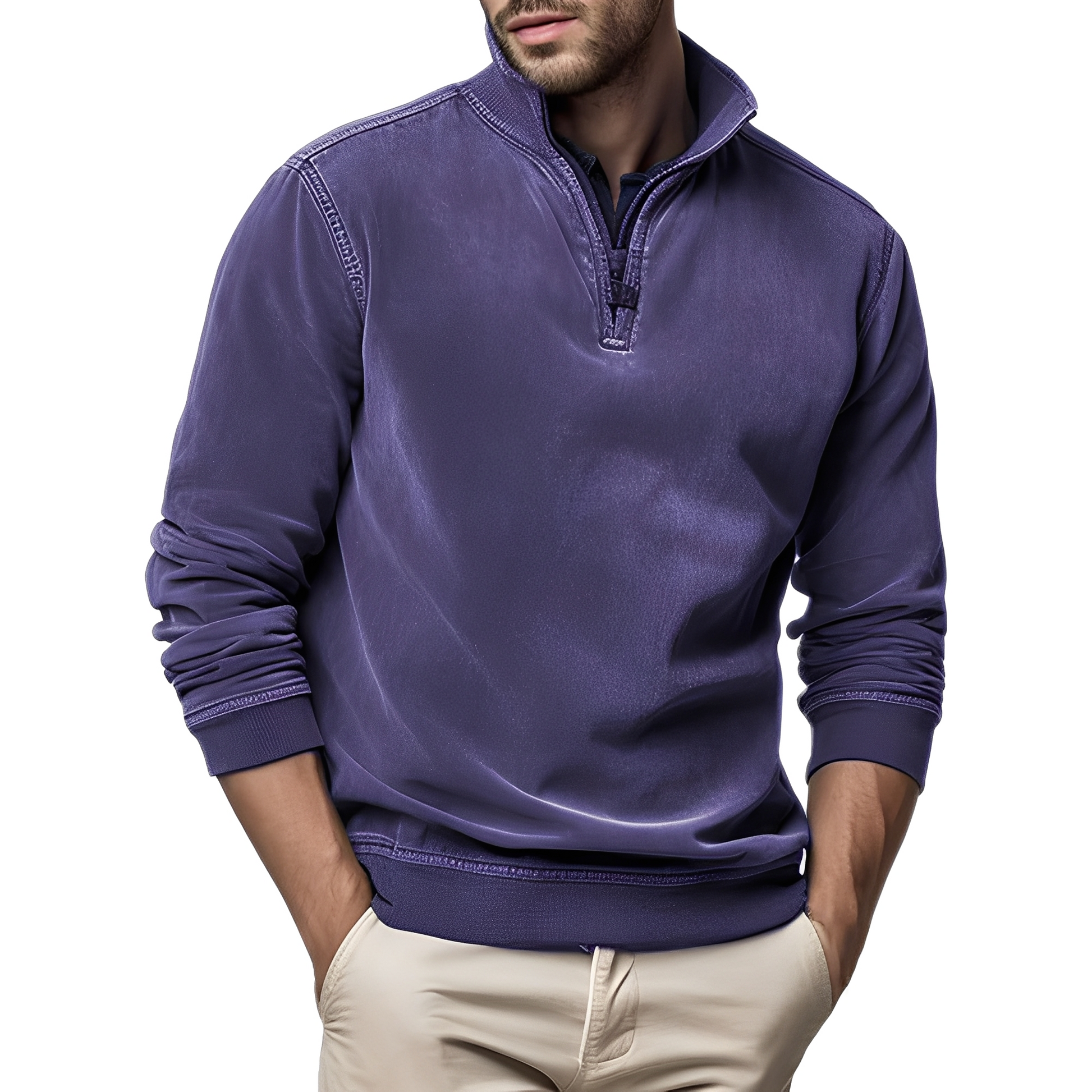 Cevori Washed Fleece Jumper