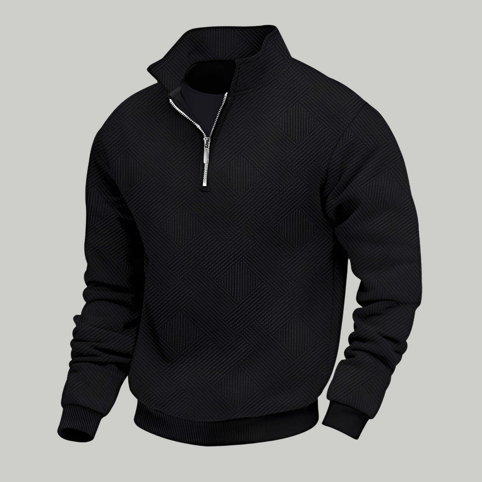 Cevori Casual Half Zip Pullover