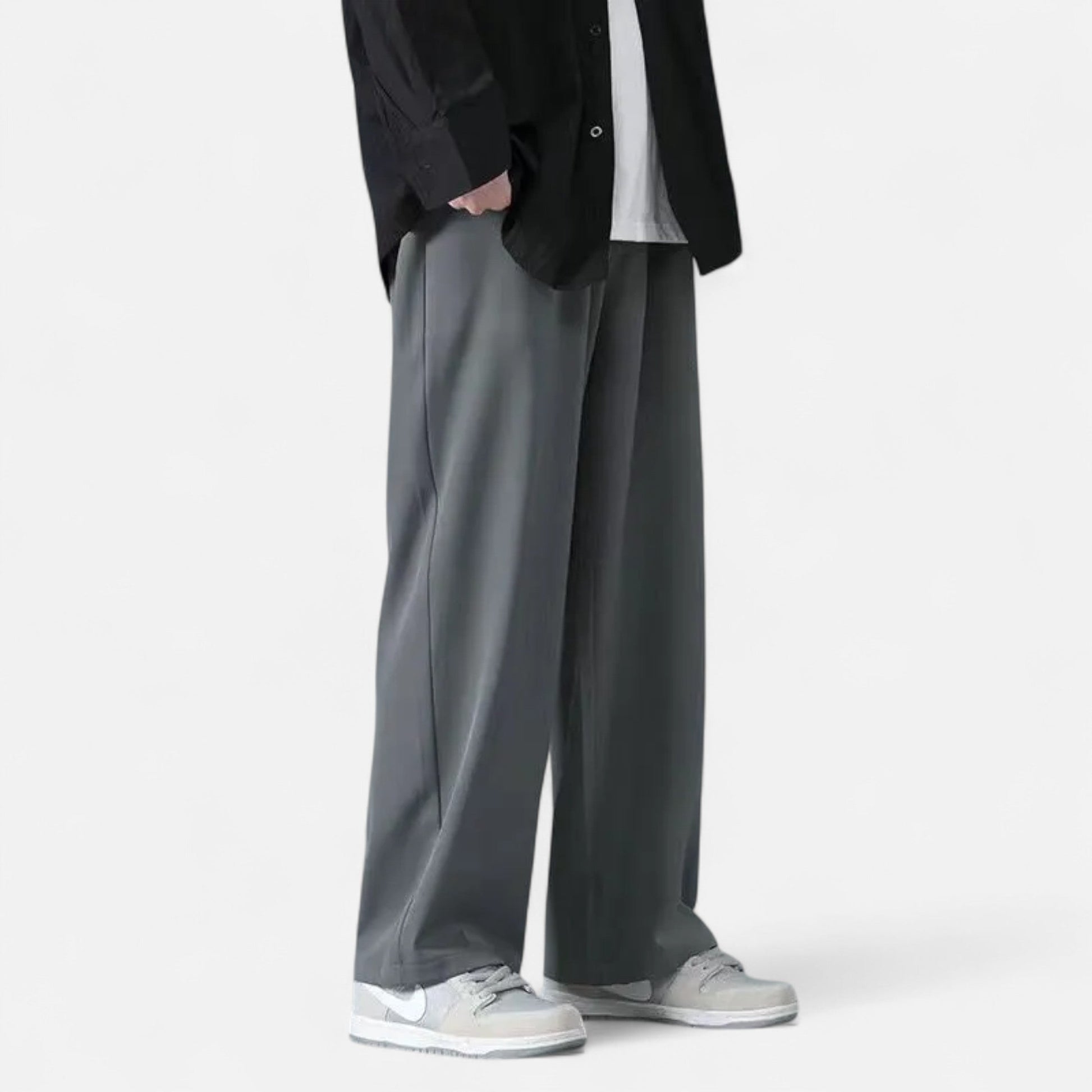 Cevori Lightweight Straight-Leg Trousers