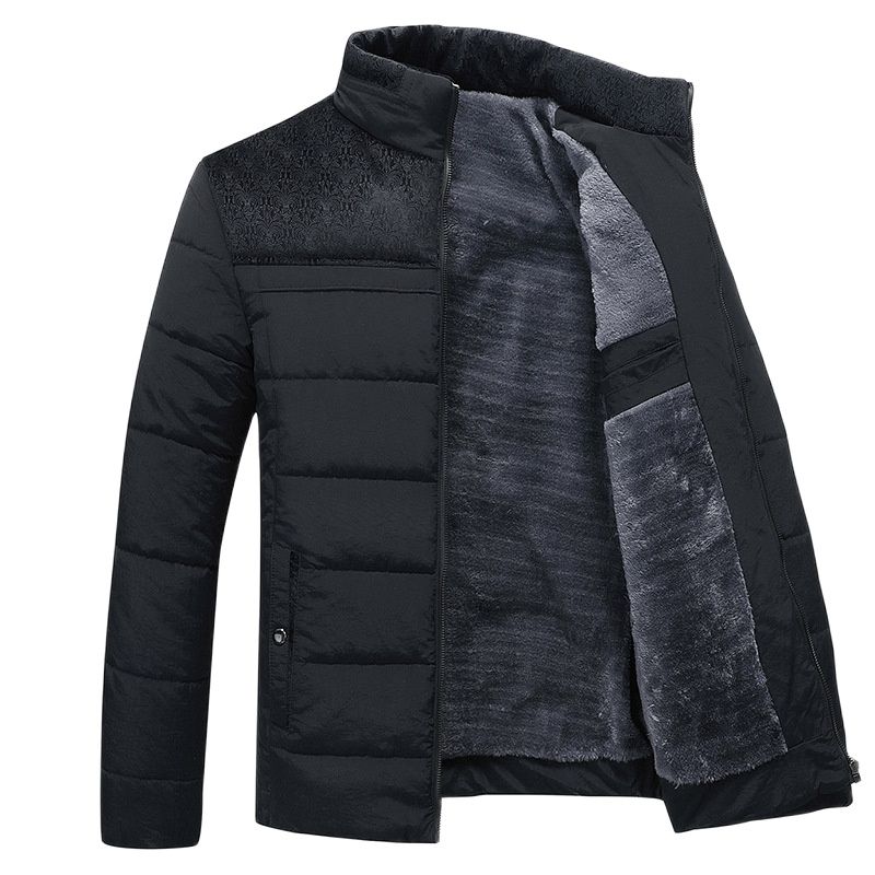 Cevori Stand-Up Collar Quilted Winter Jacket