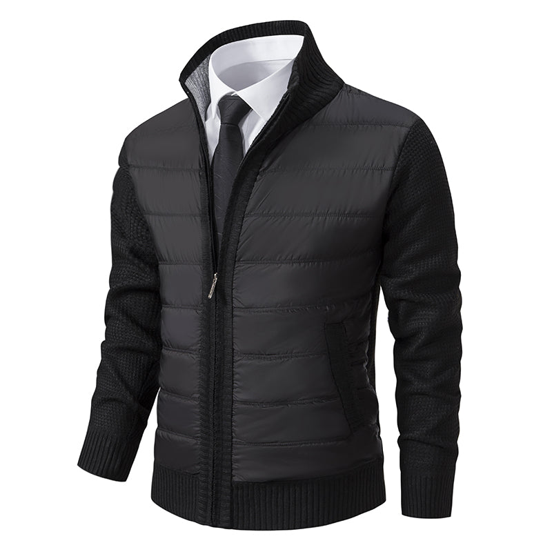 Cevori Zip-Up Knit Style Winter Cardigan