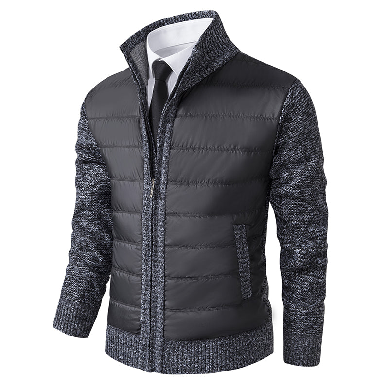 Cevori Zip-Up Knit Style Winter Cardigan