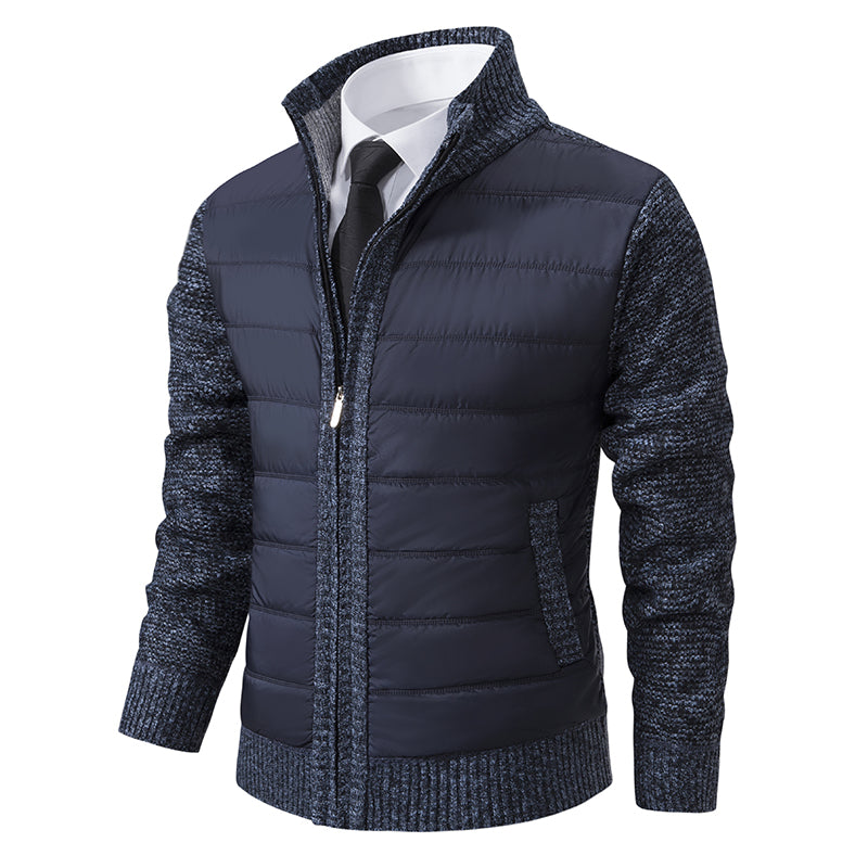 Cevori Zip-Up Knit Style Winter Cardigan