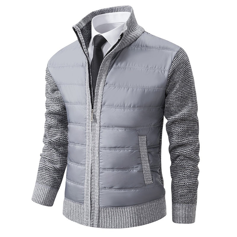 Cevori Zip-Up Knit Style Winter Cardigan