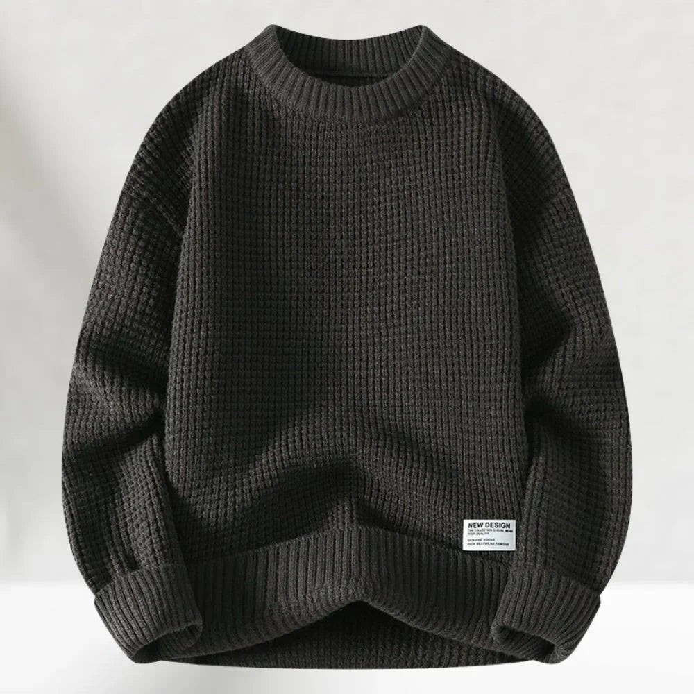 Cevori Classic Crew Neck Knitted Jumper