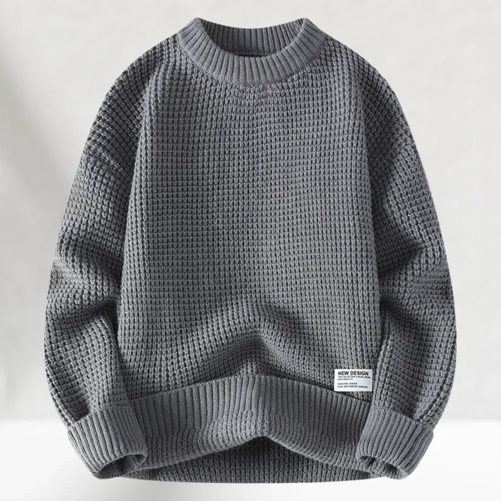 Cevori Classic Crew Neck Knitted Jumper