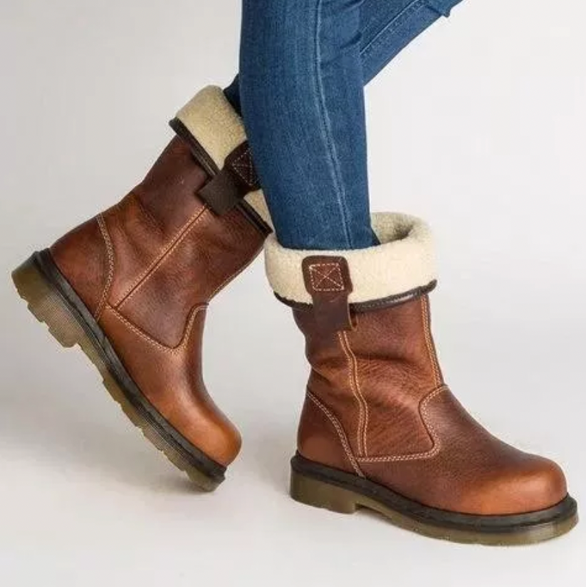 Cevori Zipped Boots with Soft Lining for Comfort