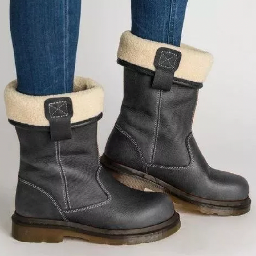 Cevori Zipped Boots with Soft Lining for Comfort