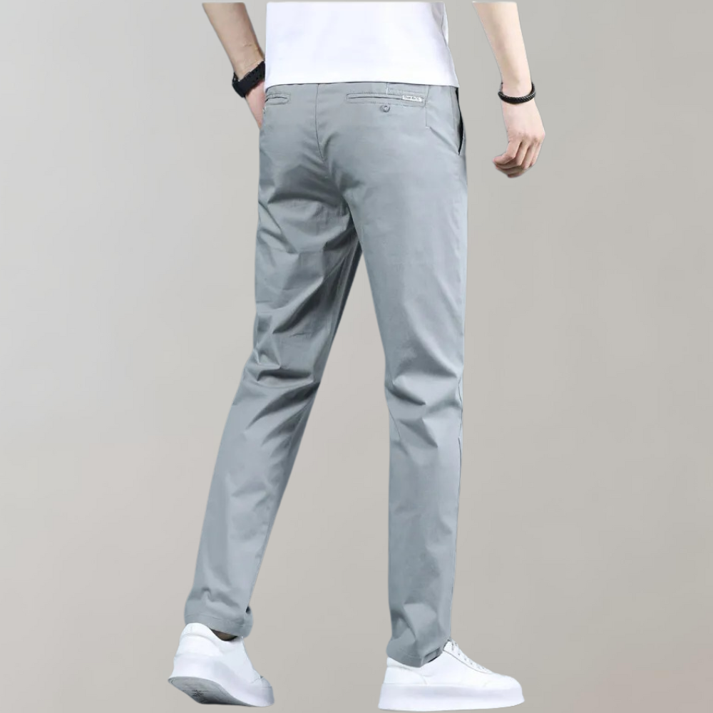 Cevori Lightweight Slim Fit Stretchable Trousers