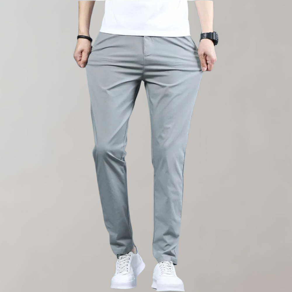 Cevori Lightweight Slim Fit Stretchable Trousers