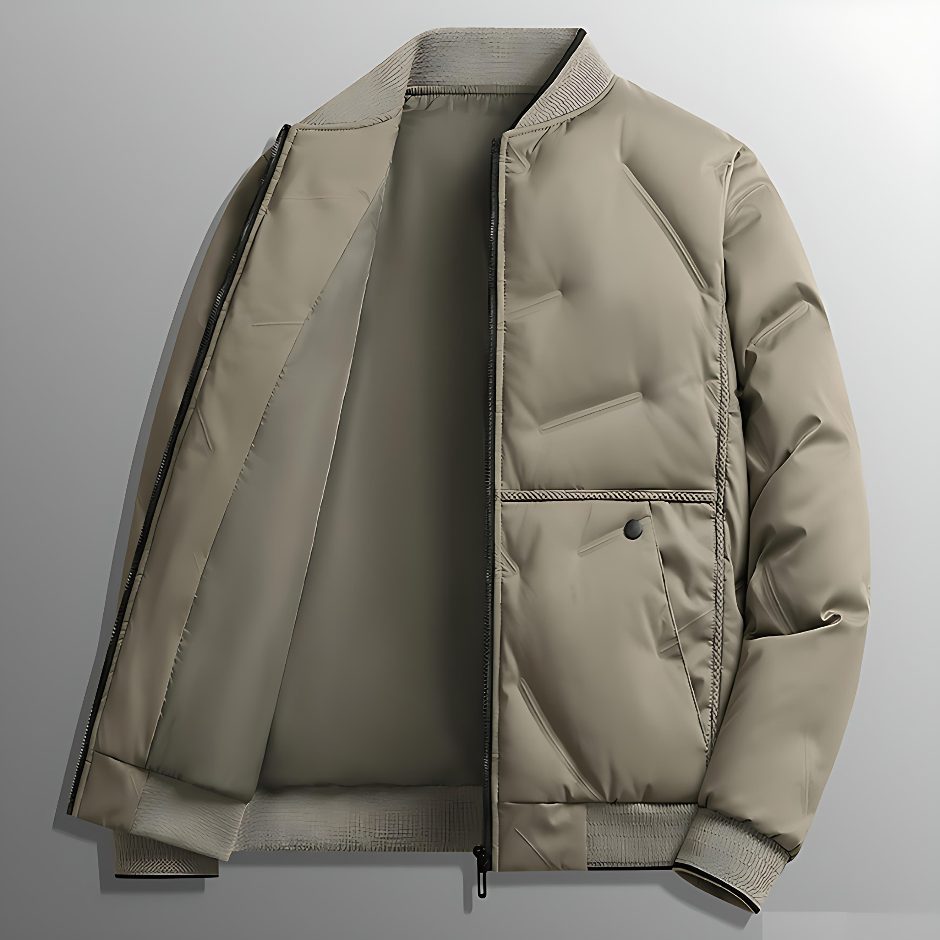 Cevori Baseball Style Thermal Lined Winter Jacket