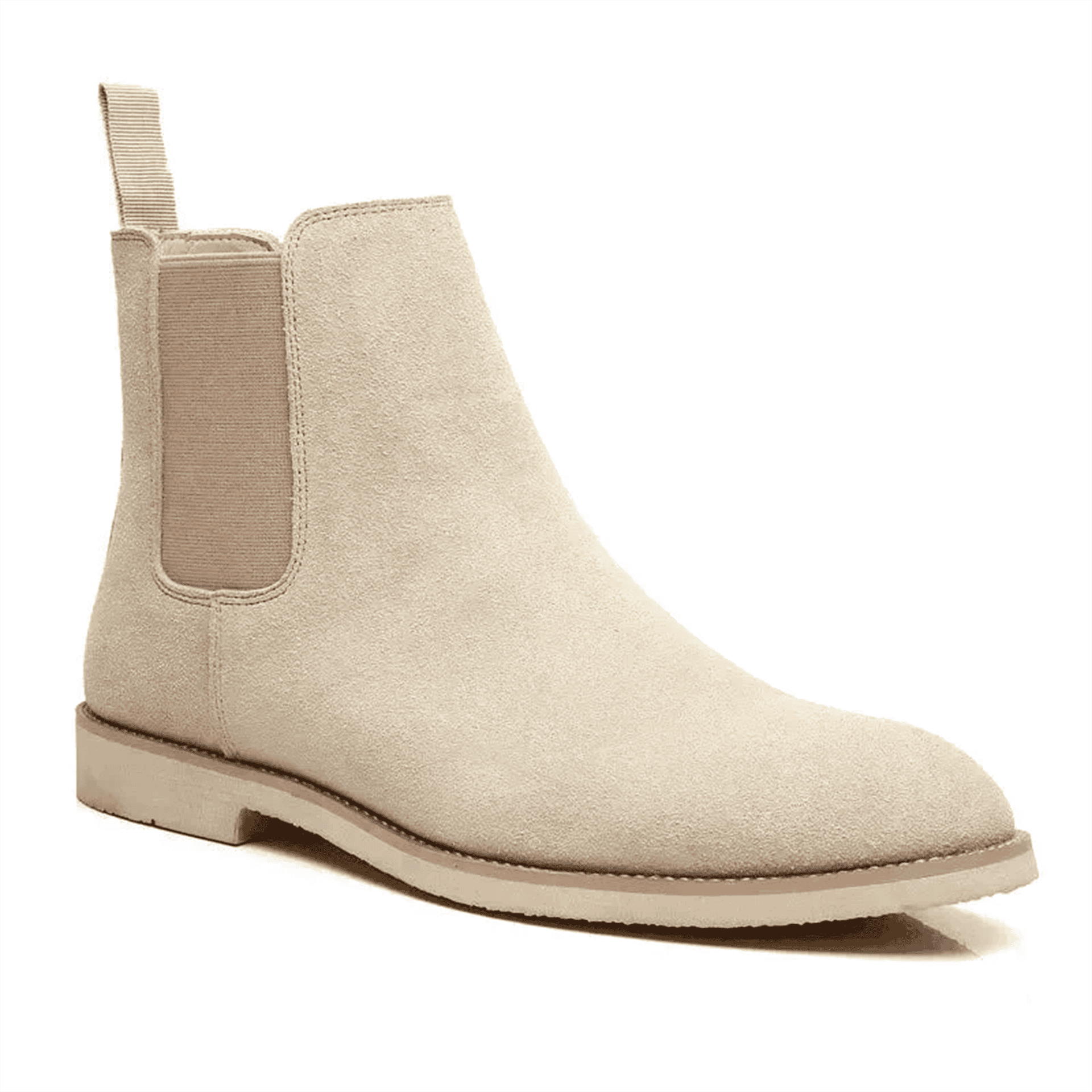 Cevori Calf Suede Chelsea Boots
