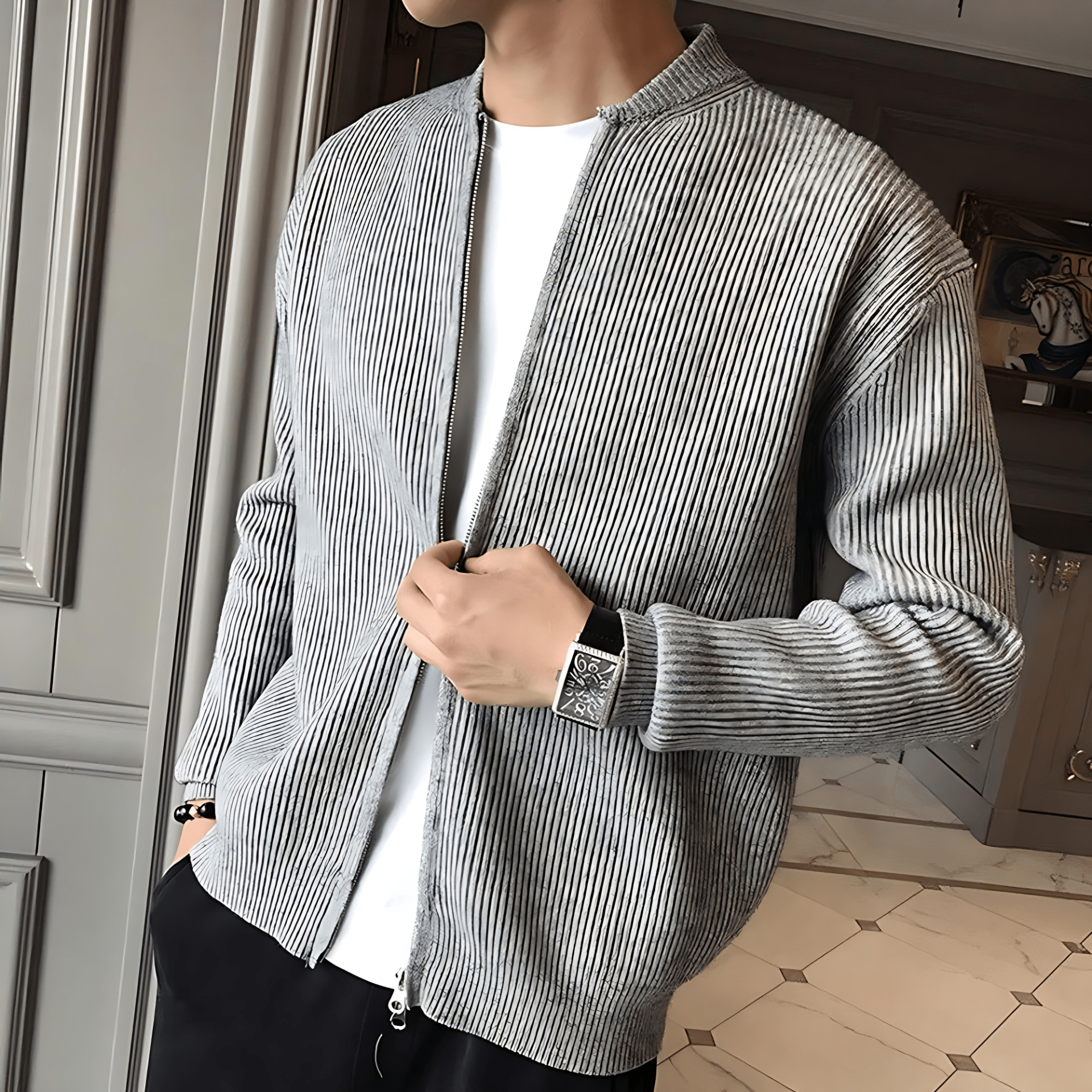 Cevori Casual Fit Soft Knit Cardigan
