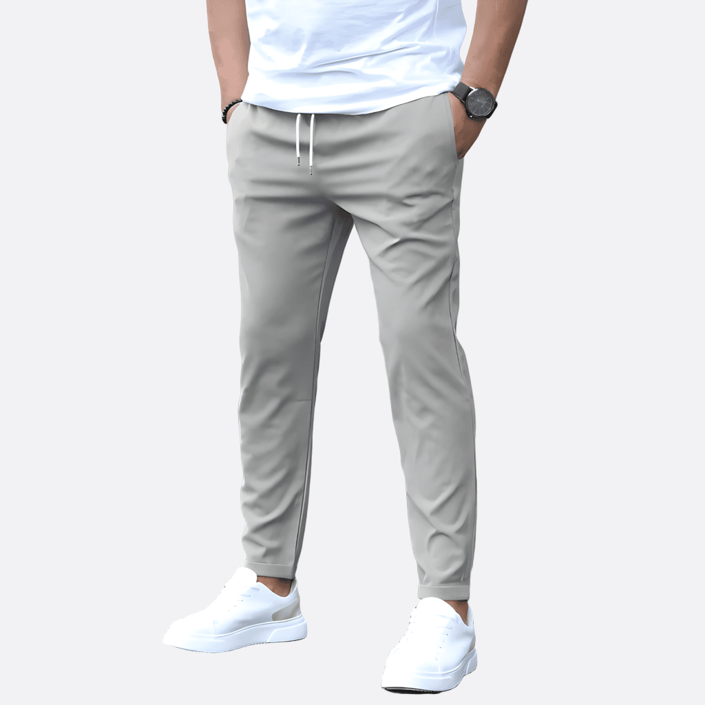 Cevori Casual Slim Fit Stretch Trousers
